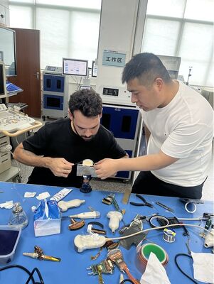 quality Curso de treinamento em habilidade de reparo para transdutores de ultrassom 2D/3D/4D, marca GE Philips, serviço de substituição factory
